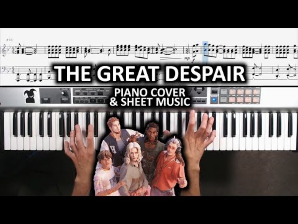 The Great Despair: piano cover with sheet music