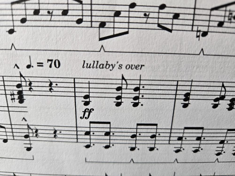 Lullaby's over