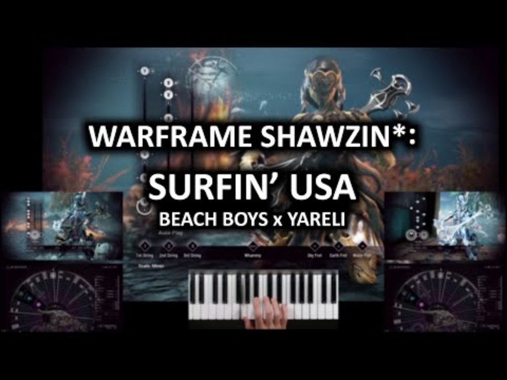 Warframe Shawzin*: Surfin' USA (The Beach Boys ft. Yareli)