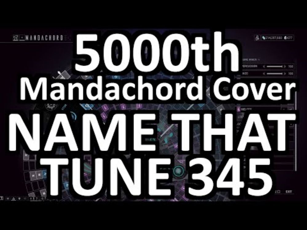 5000th Mandachord Cover: Name That Tune 345
