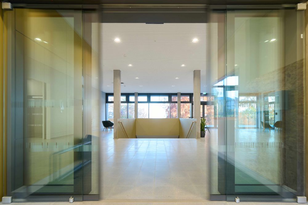 Foyer of the new Max Planck House. Photo: Bertram Schädle