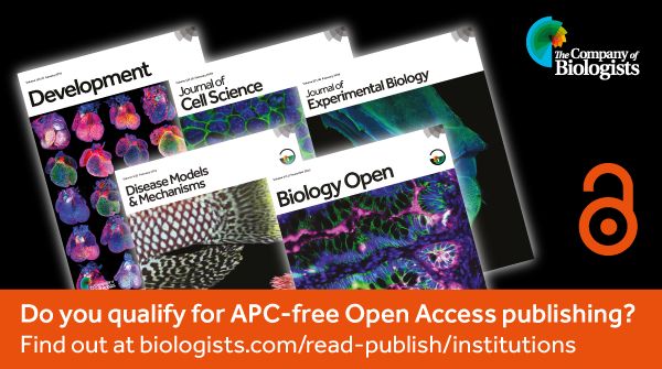 Do you qualify for APC-free Open Access publishing?

Find out at biologists.com/read-publish/institutions