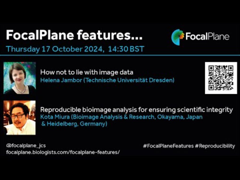FocalPlane features... reproducibility in imaging