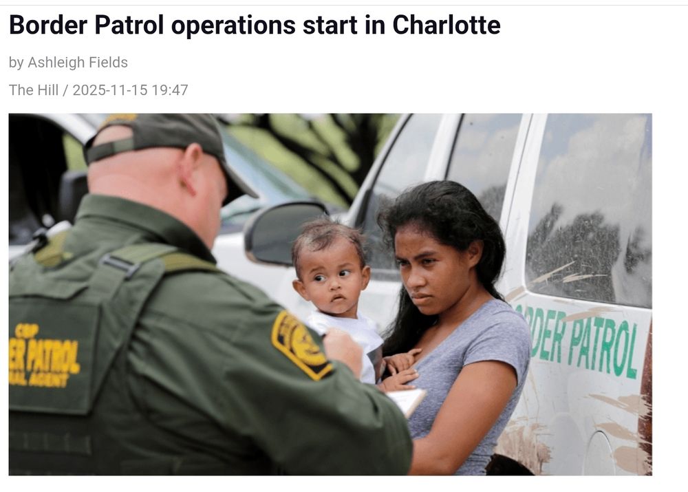 The Trump administration has expanded its immigration crackdown to Charlotte, N.C.