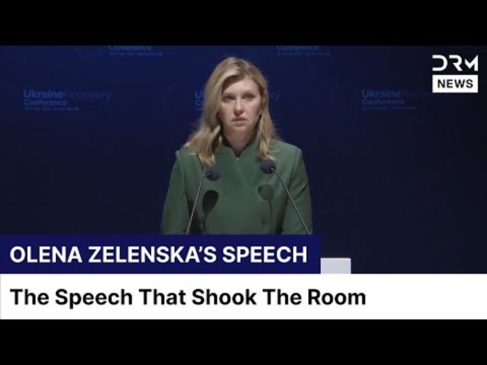 Zelenskyy’s Wife Goes Viral with Emotional Speech at Italy’s Ukraine Conference | AC1G