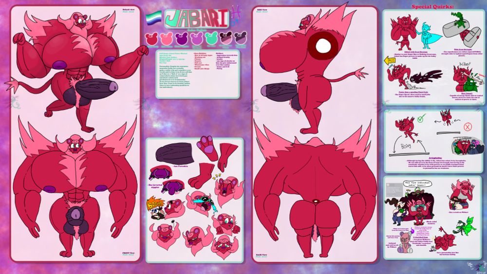 Nude ref of Jabari (erect)