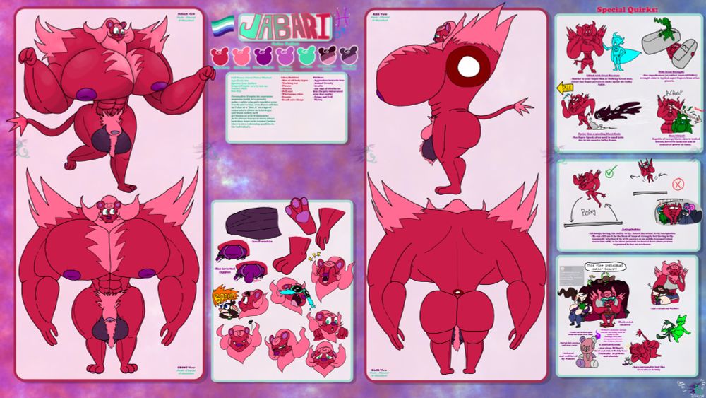 Nude ref of Jabari (flaccid/sheathed)