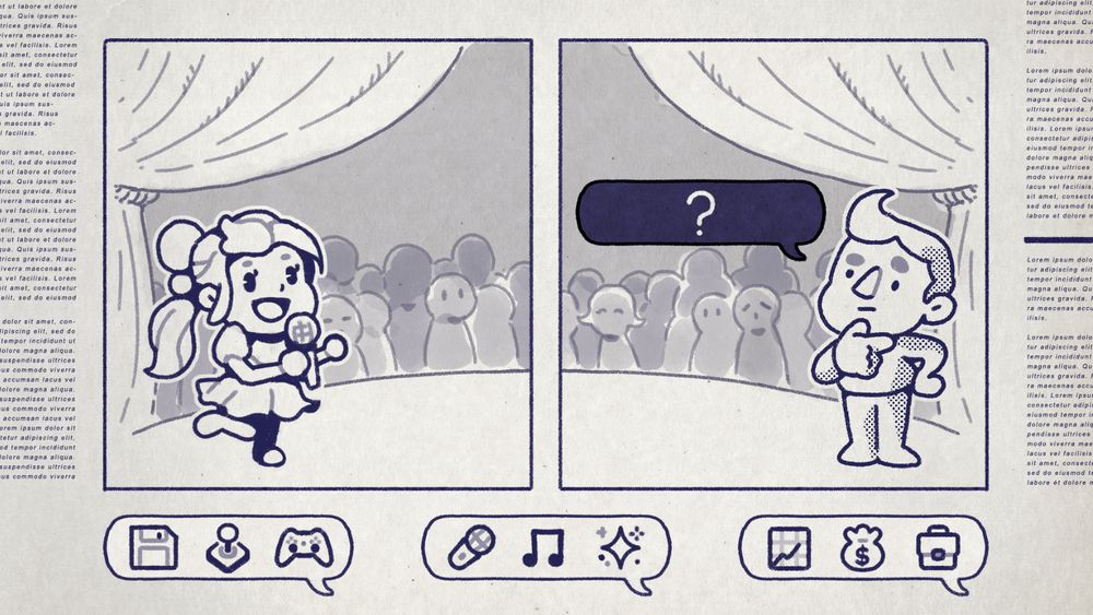 A preview of one of the mini-games available in Doububble Troububble.