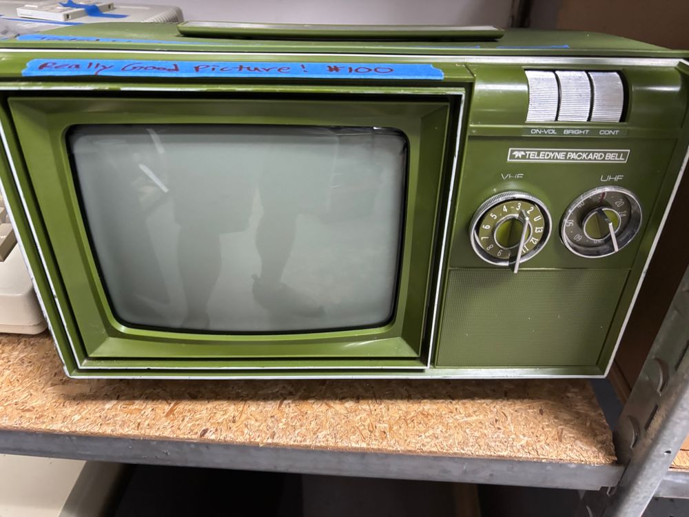 A green TV