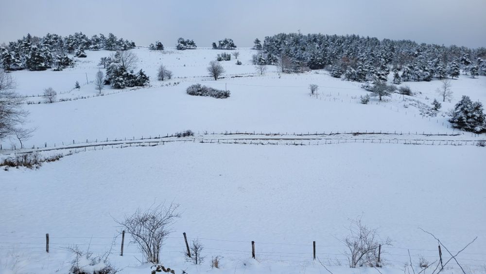 Vallon enneigé, nord de Presles (38)
