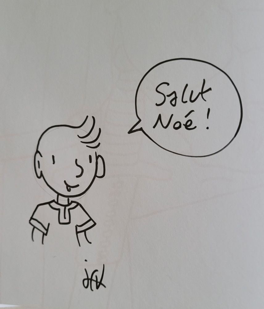 Dédicace de l'auteur