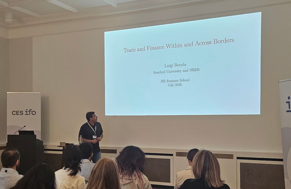 First Instructor: Luigi Bocola