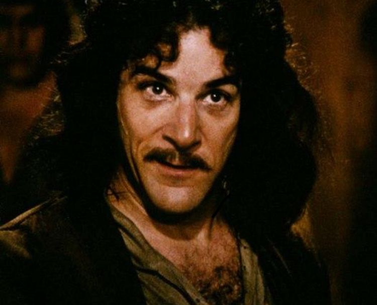 A screenshot of Inigo Montoya from the movie The Princess Bride