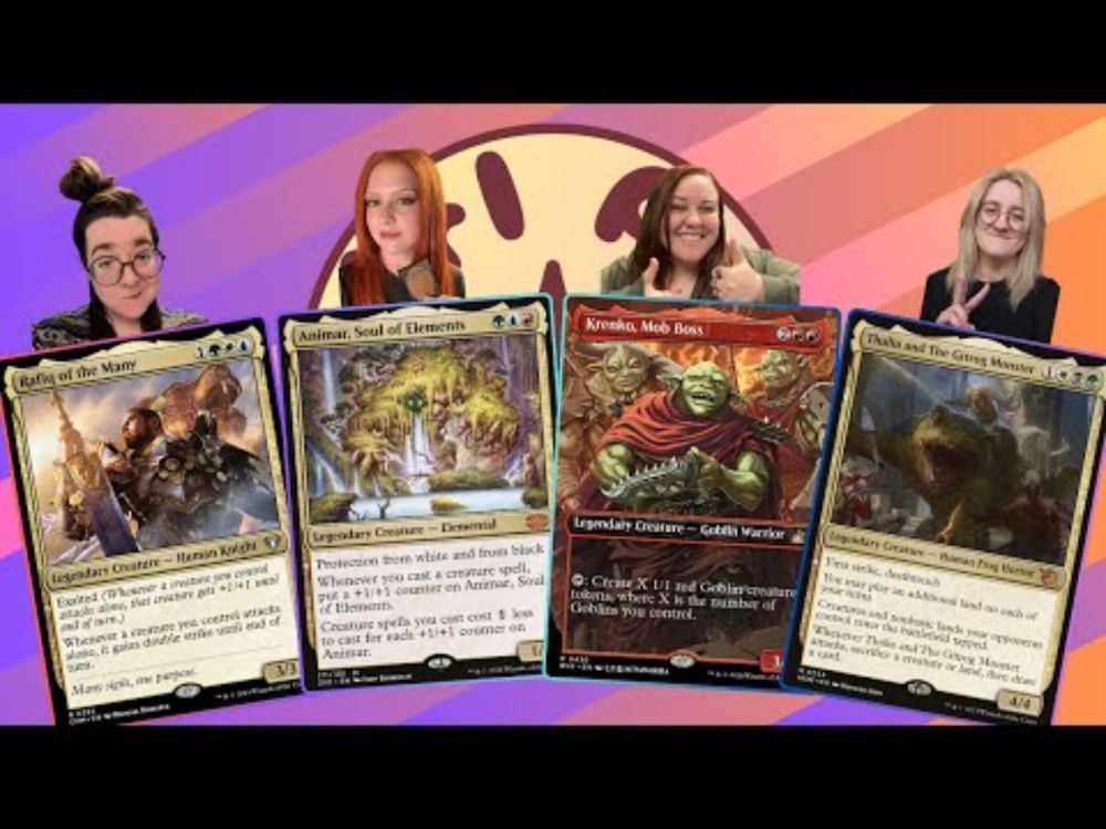 PLAYING KRENKO ALL WRONG + ANIMAR RIPS!  - EDH Gameplay! - GirlPod vs mtgdemonictutor vs KPMTG!