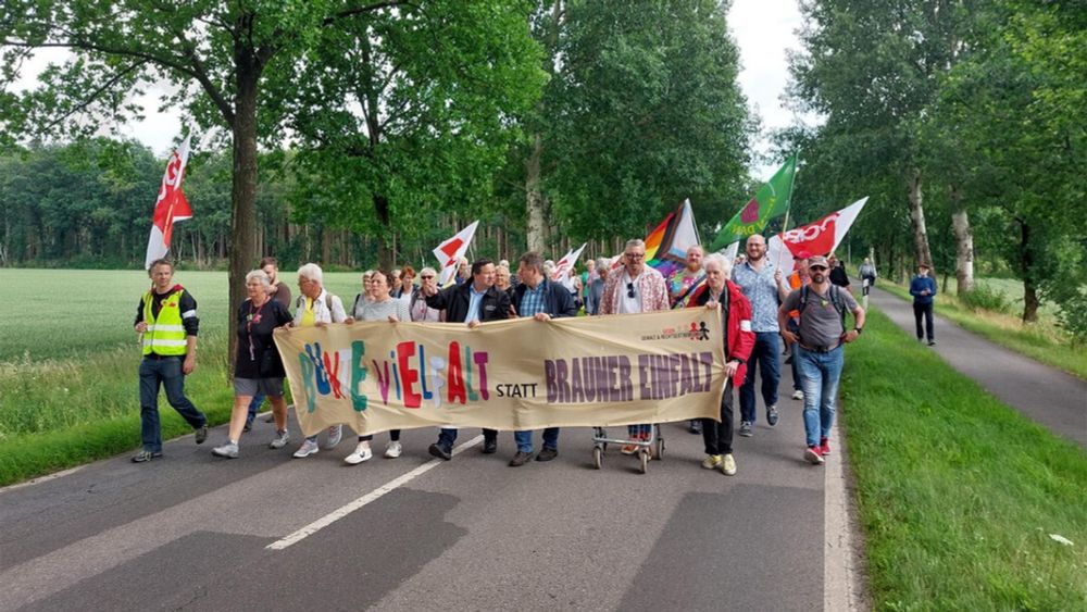 Bündnis protestiert gegen Treffen von Rechtsextremen in Eschede