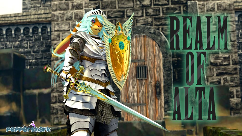 A what-if photo of Chell as a Zephyr Knight in this mysterious land.