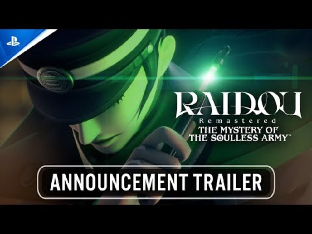 Raidou Remastered: The Mystery of the Soulless Army - Announcement Trailer | PS5 & PS4 Games