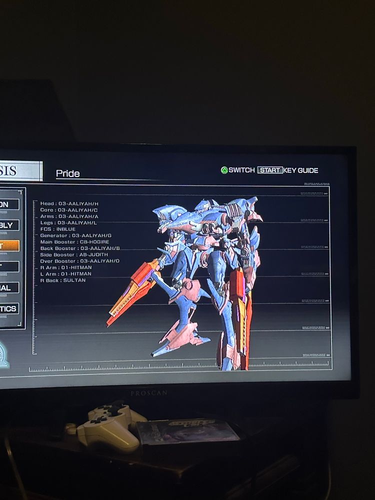 woke NEXT from armored core 4