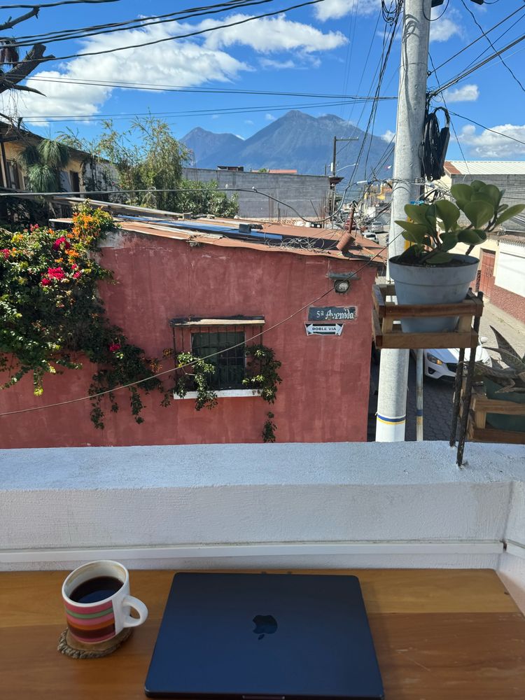 Coffee shop in Guatemala