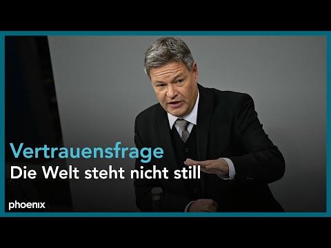 Rede von Robert Habeck zur Vertrauensfrage von Olaf Scholz am 16.12.24
