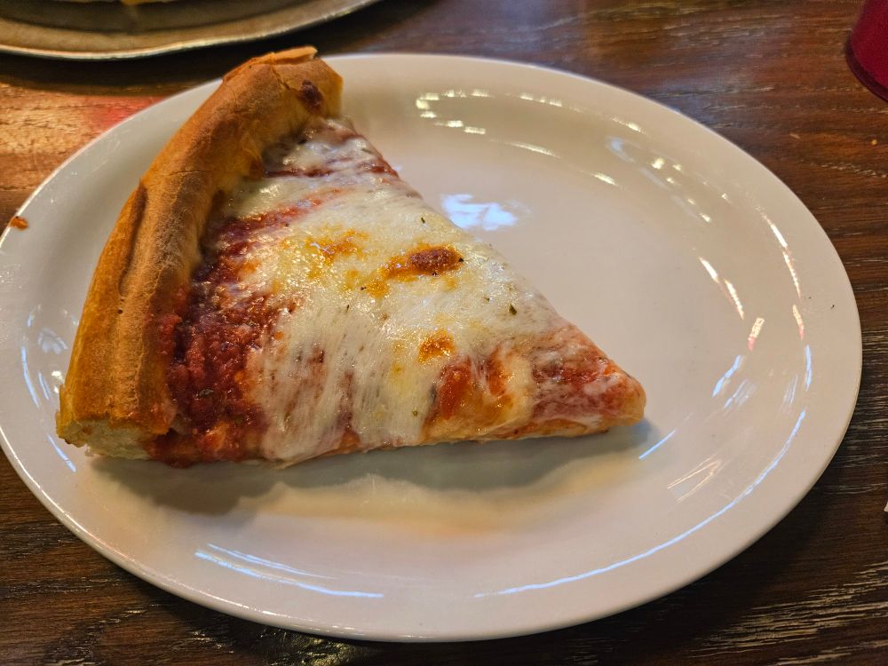 Pizza! Specifically cheese