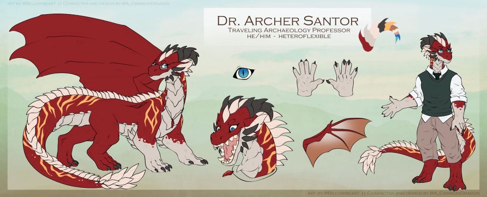 A reference photo of Dr. Archer Santor. 