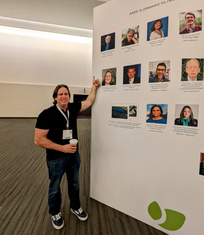 Steve points at board