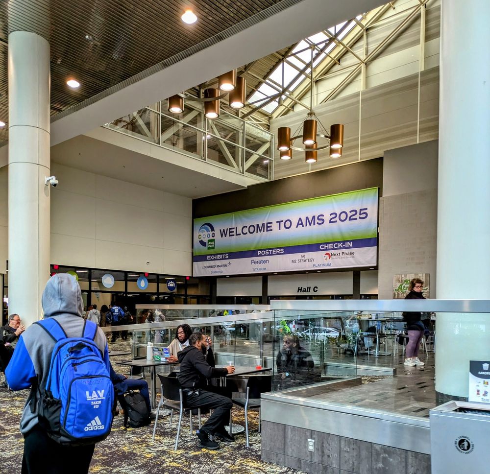A M S sign in conference center

