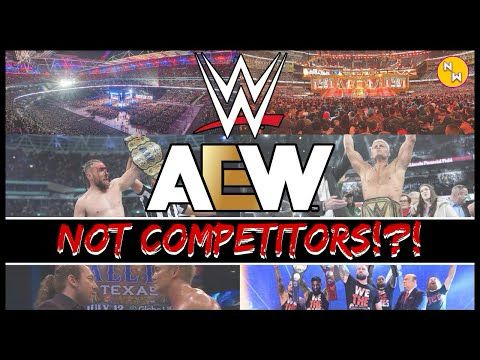 Why WWE and AEW Are Not Competitors