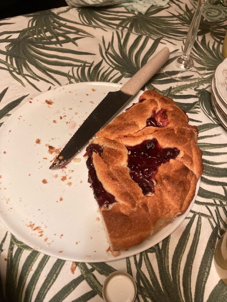 Український вишневий пиріг