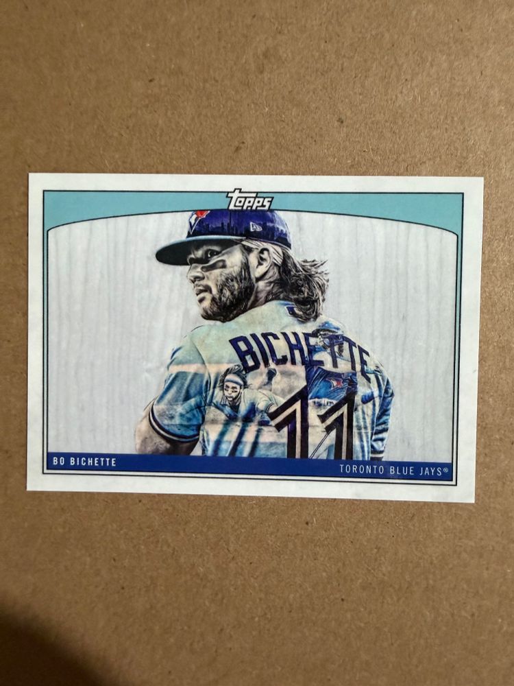 2022 Topps X Bo Bichette Lauren Taylor

Toronto Blue Jays

All the card art I’ve seen from Lauren Taylor is phenomenal. 