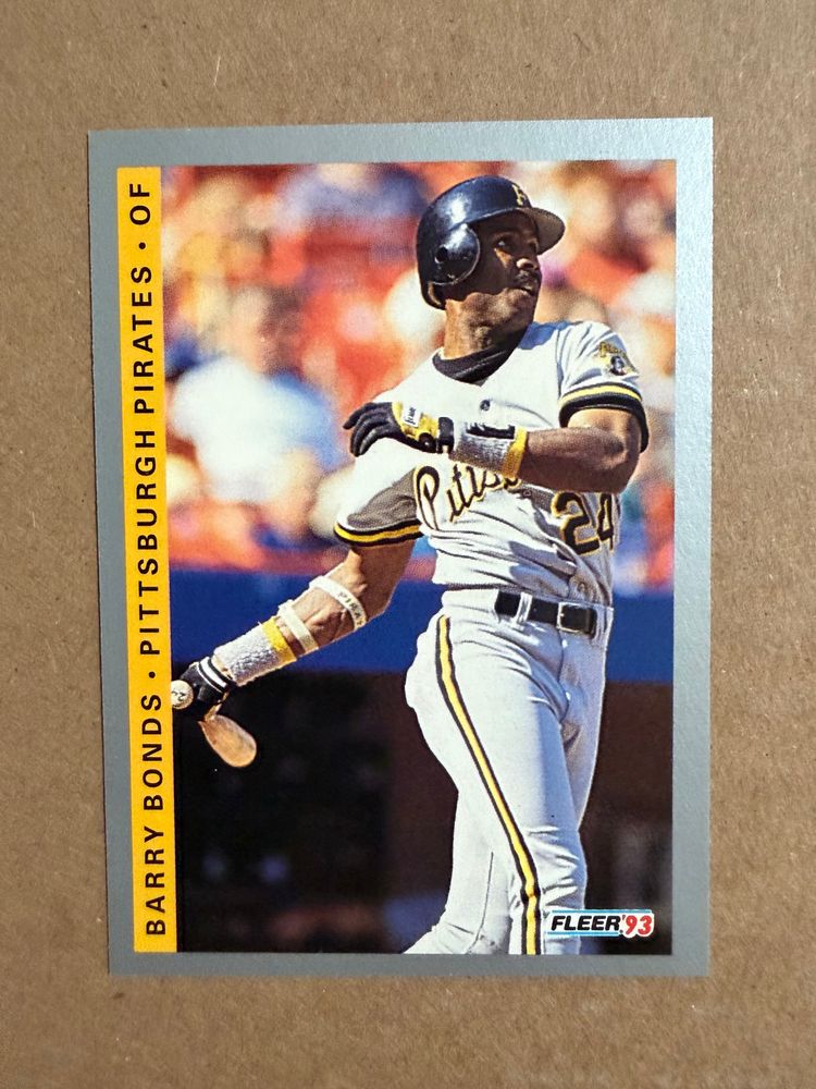 1993 Fleer Barry Bonds

Pittsburgh Pirates