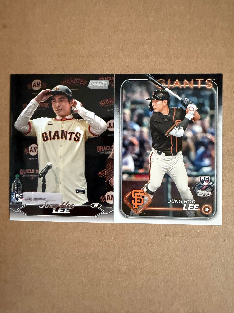 Card Giveaway: [2] 2024 Topps Jung Hoo Lee 

If interested, DM me. There are zero requirements for these free cards. When claimed, I’ll post below when I can. 

San Francisco Giants