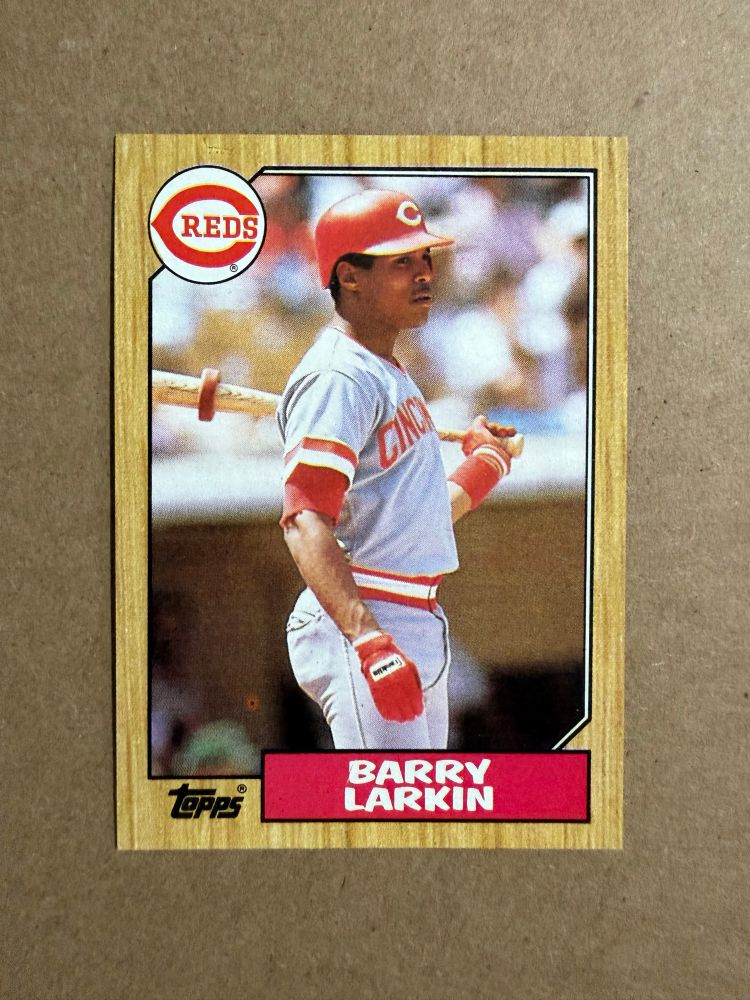 1987 Topps Barry Larkin

The Woody design!