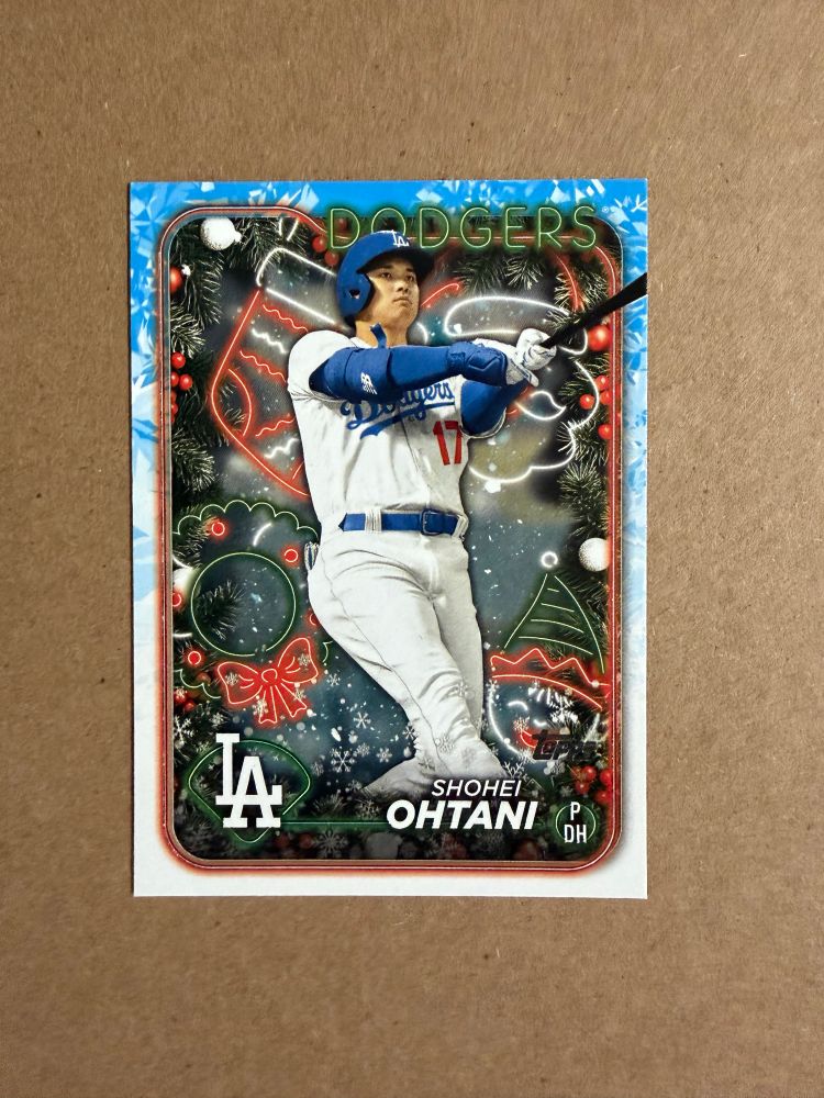 Card Giveaway: 2024 Topps Holiday Shohei Ohtani

If interested, DM me. There are zero requirements for this free card. When claimed I’ll post below when I can. 

Los Angeles Dodgers
