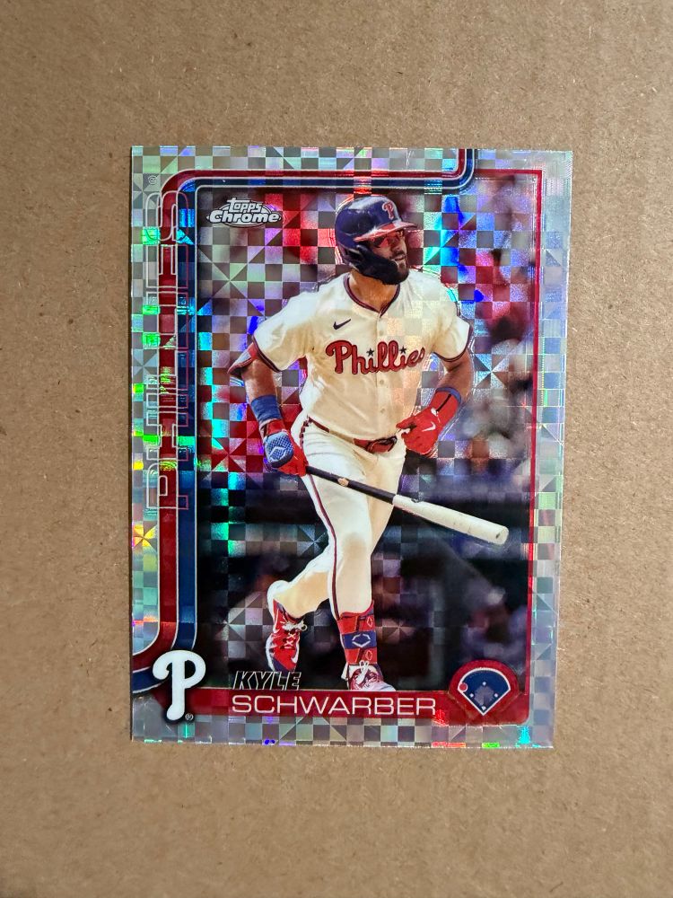 Kyle Schwarber Card Giveaway 

If interested, DM me. There are zero requirements for this free card. When claimed, I’ll post below when I can.

This card is eligible for Topps MVP Buyback program. If Schwarber wins NL MVP, this magically becomes a $40 trade in card. I’d love to see him win. 