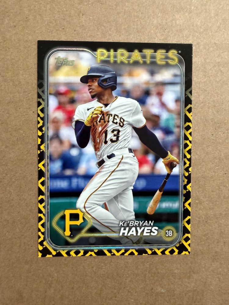 2024 Topps Ke’Bryan Hayes Team Logo Border variation 

Pittsburgh Pirates 