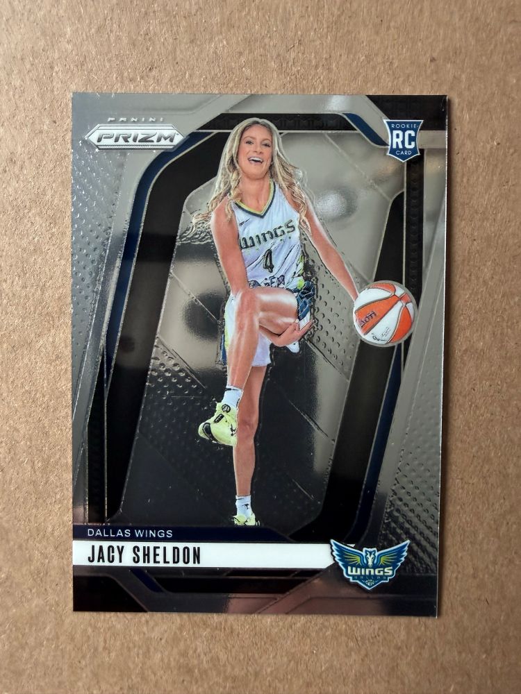 2024 Panini Prizm Jacy Sheldon image variation

Played for the WNBA Dallas Wings then and now plays for the Washington Mystics