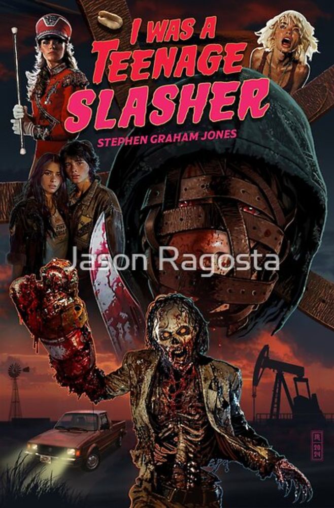 I Was A Teenage Slasher Poster by Jason Ragosta | Redbubble