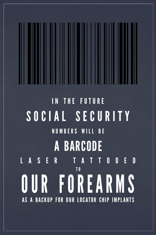 social security number barcode quote