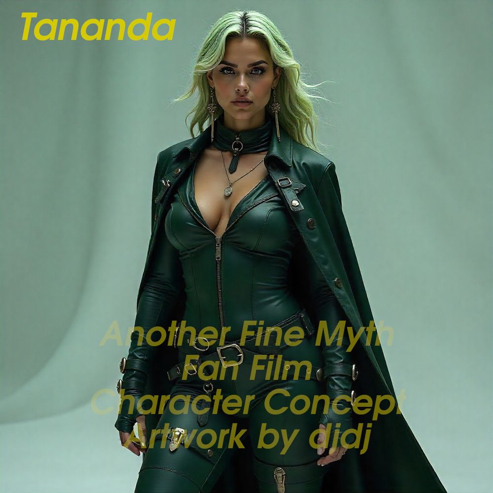 Another Fine Myth Character Development: Tananda