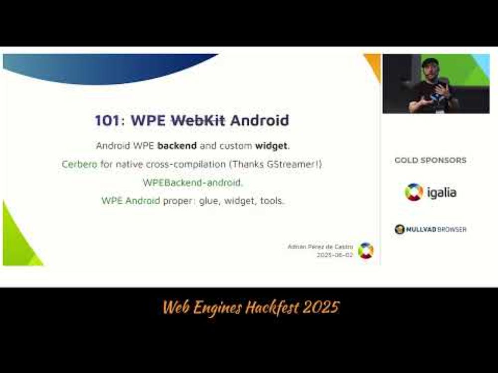 Adrián Pérez de Castro - Jumping Over the Garden Wall - WPE WebKit on Android