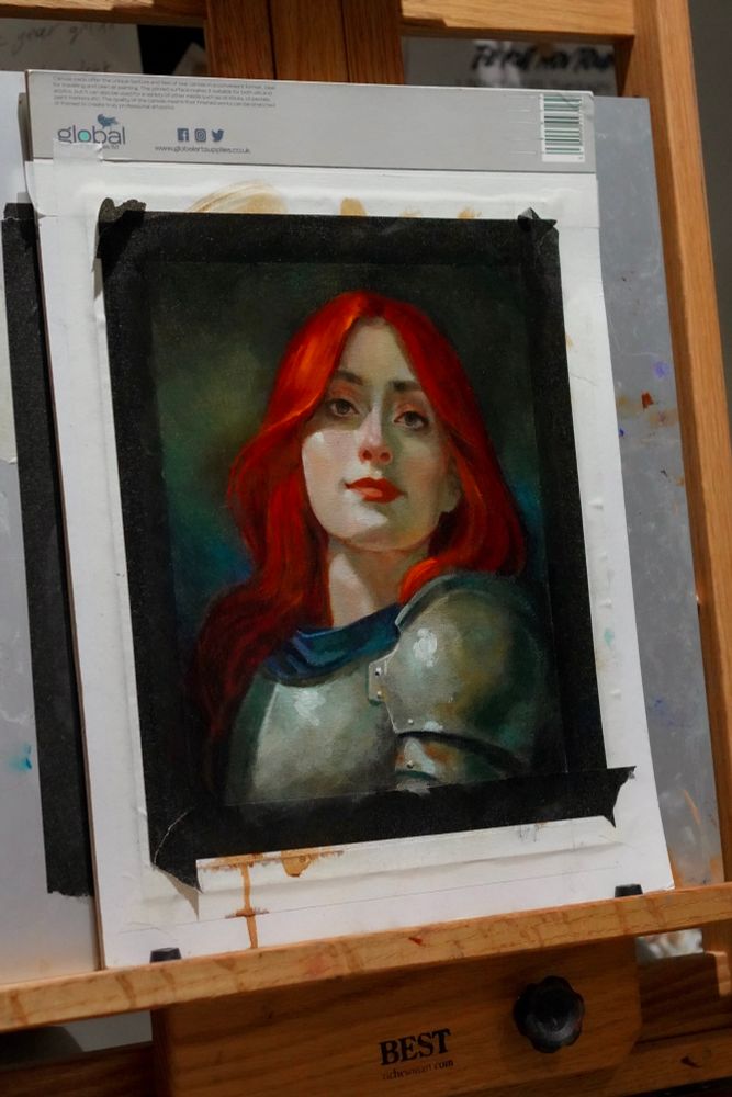 An oil painting I did at the end of last year