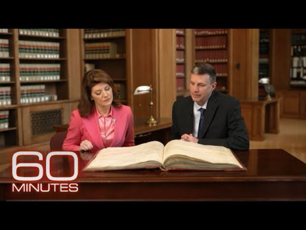 How the National Archives protects billions of historical documents | 60 Minutes