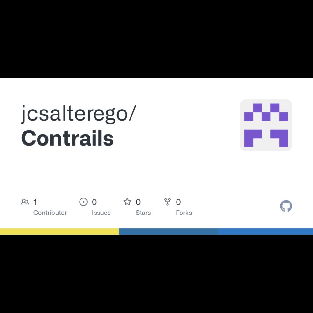 GitHub - jcsalterego/Contrails