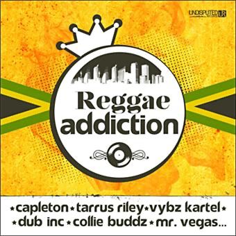 Album cover of Reggae Addiction. 