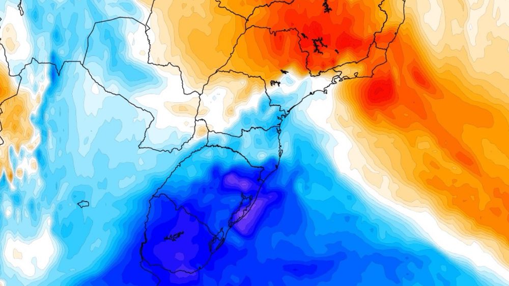 Massa de ar frio vai trazer temperatura baixa para outubro e geada