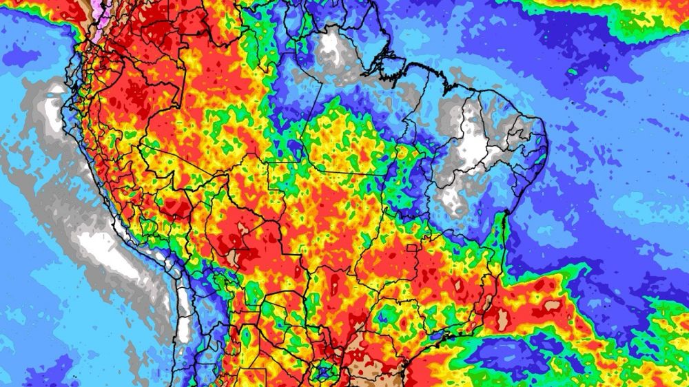 Brasil terá a semana com mais chuva em seis meses