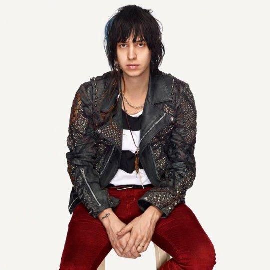 Photo de Julian Casablancas, le chanteur du groupe The Strokes