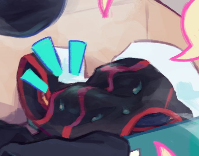 a just worn jock brief laying in a shoebox which may be a certain micro's home